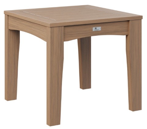 Berlin Gardens Classic Terrace End Table (Natural Finish)